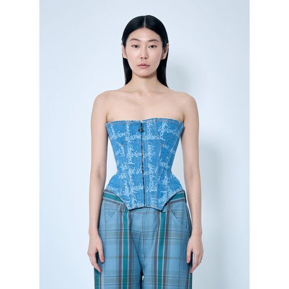 Vivienne Westwood Women Denim Cobrax Corset